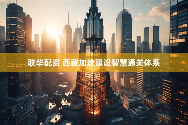 联华配资 西藏加速建设智慧通关体系