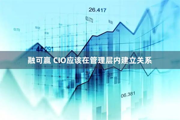 融可赢 CIO应该在管理层内建立关系