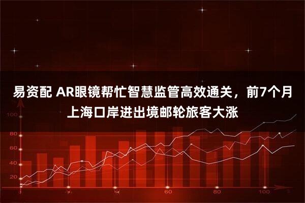 易资配 AR眼镜帮忙智慧监管高效通关，前7个月上海口岸进出境邮轮旅客大涨