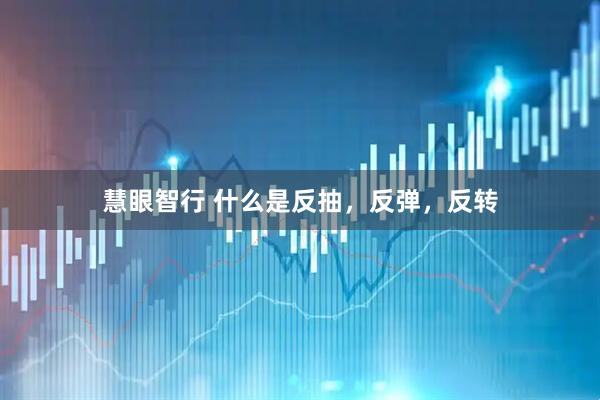 慧眼智行 什么是反抽，反弹，反转